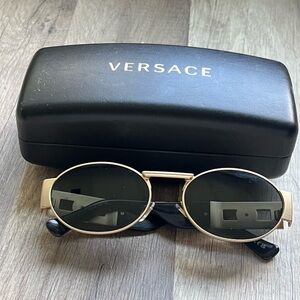 Versace oval sunglasses
